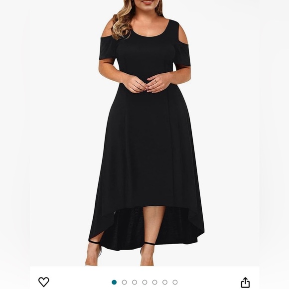 unknown Dresses & Skirts - Black Cold Shoulder Dress NWOT​